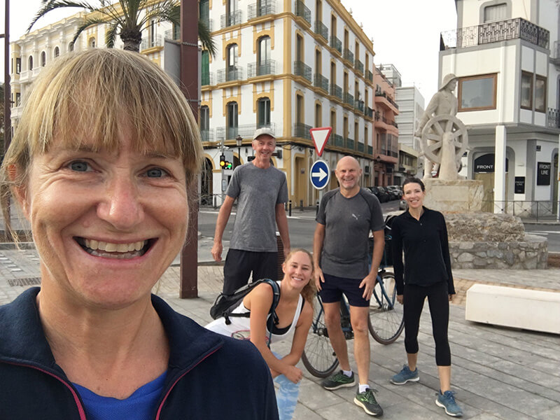 Ibiza running group